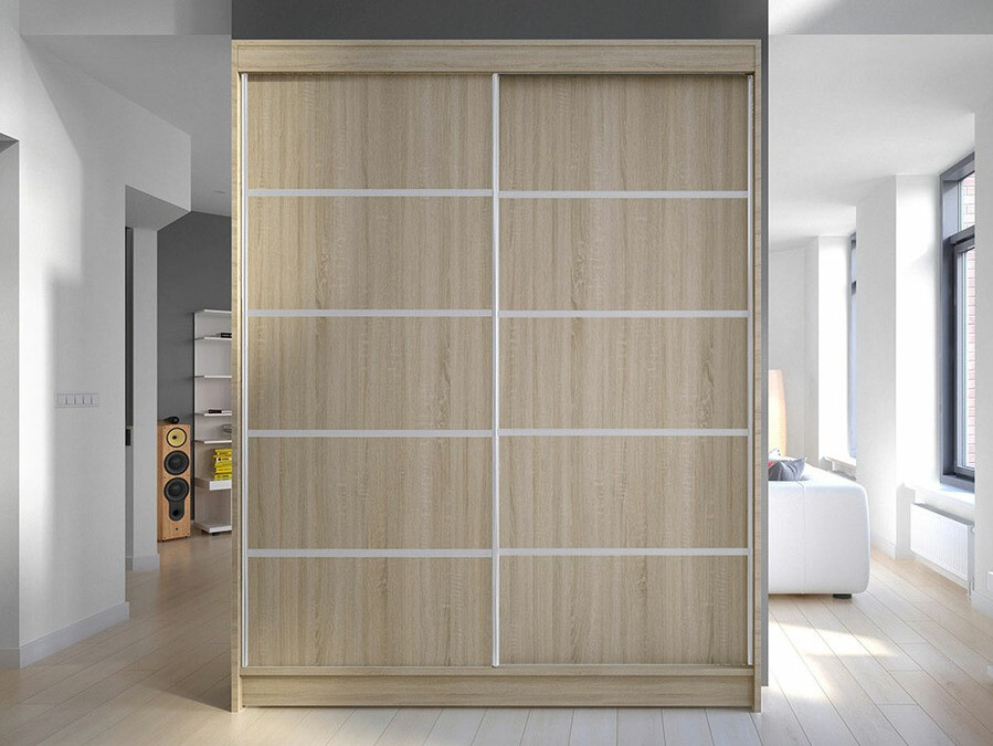 Wardrobe Closico 145 (Sonoma oak)