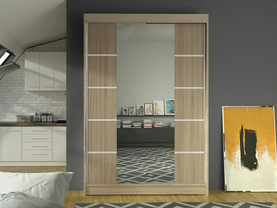 Wardrobe Closico Salvor V (Sonoma oak)