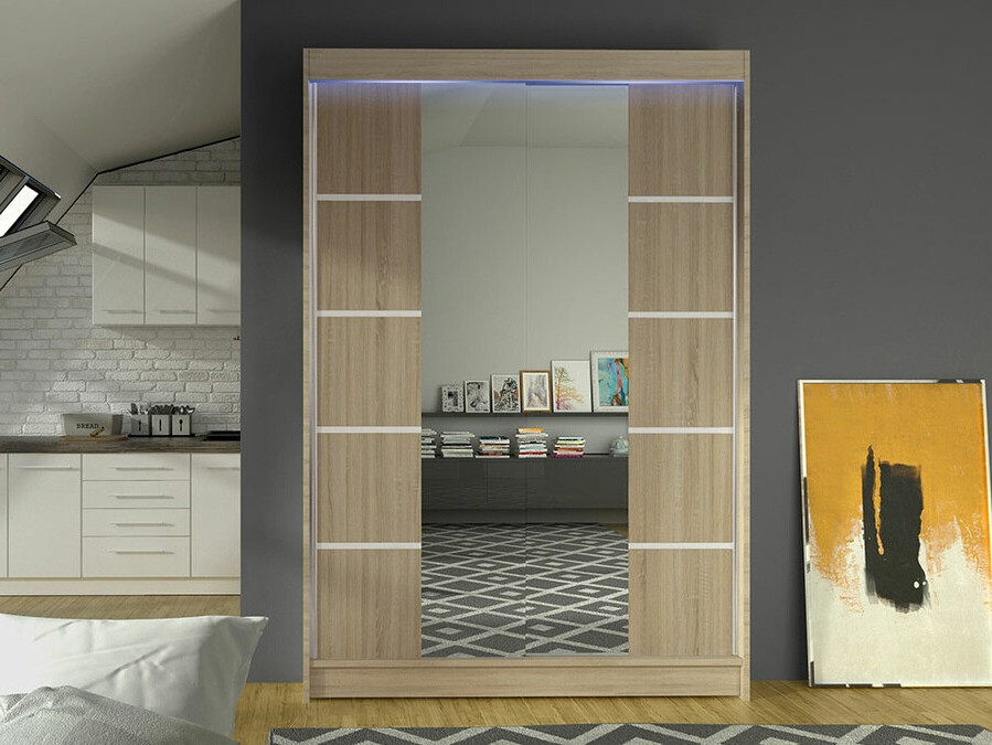 Wardrobe Closico Salvor V (Sonoma oak)