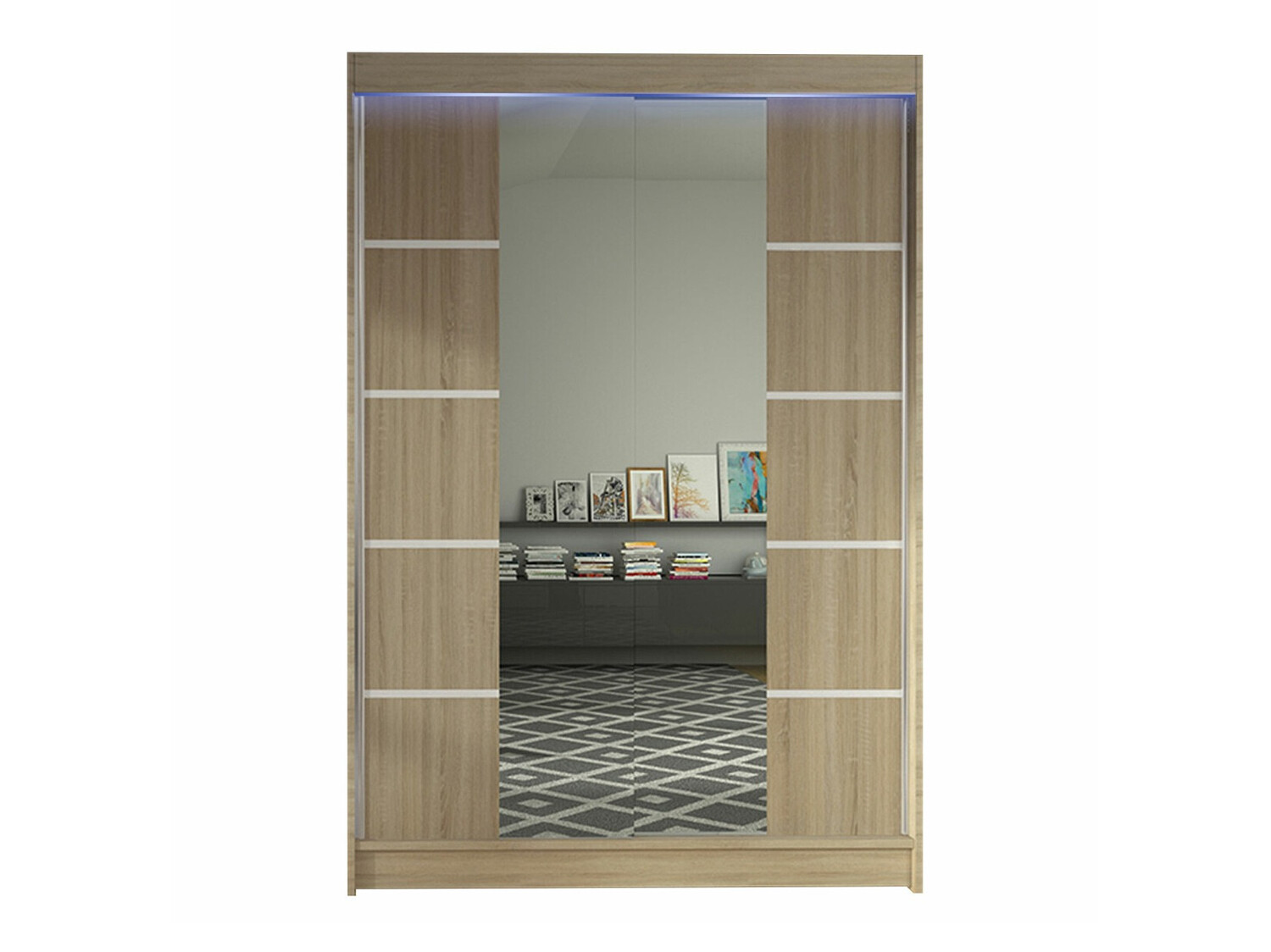 Wardrobe Closico Salvor V (Sonoma oak)