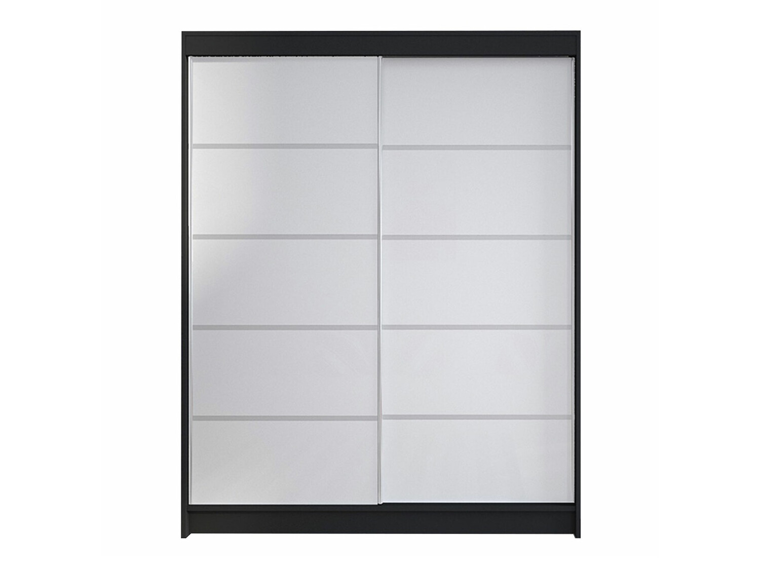 Wardrobe Closico Vastor IV (Black + White)
