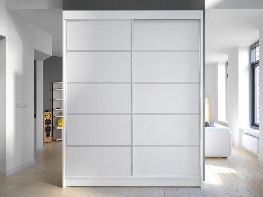 Wardrobe Closico Vastor IV (White)