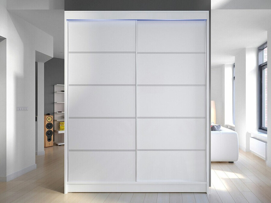 Wardrobe Closico Vastor IV (White)
