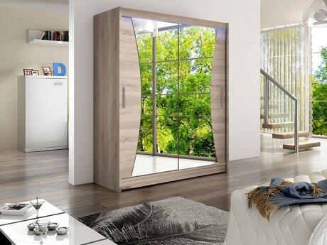 Wardrobe Closico 116 (Trufel oak)