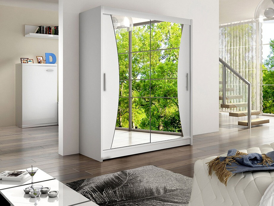 Wardrobe Closico 116 (White)