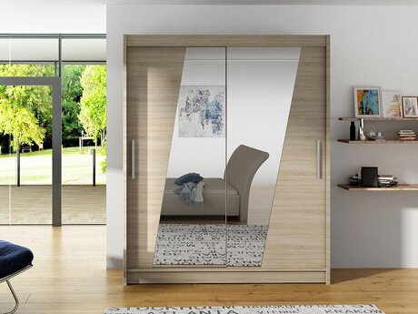 Wardrobe Closico 155 (Sonoma oak)