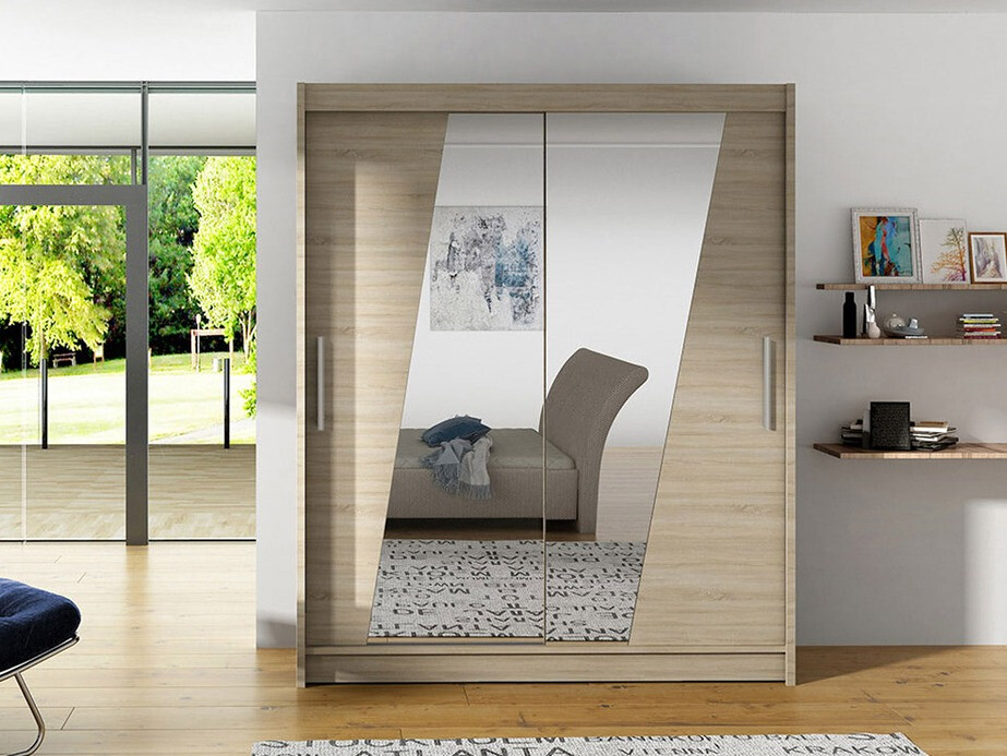 Wardrobe Closico 155 (Sonoma oak)