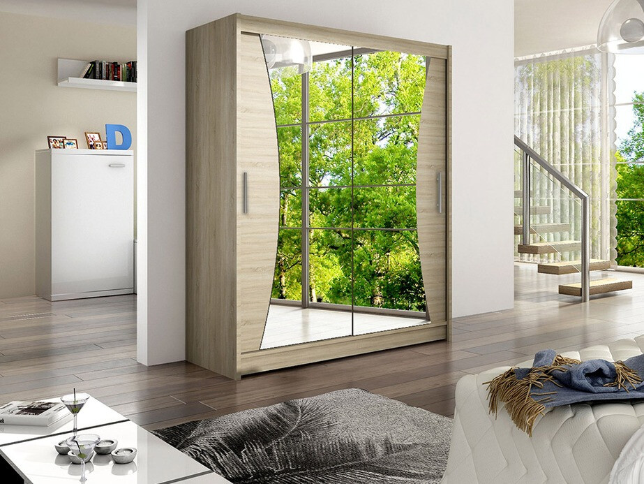 Wardrobe Closico Camera IX (Sonoma oak)
