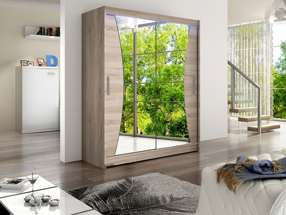 Wardrobe Closico Camera IX (Trufel oak)