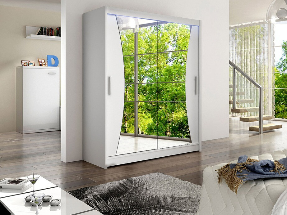 Wardrobe Closico Camera IX (White)