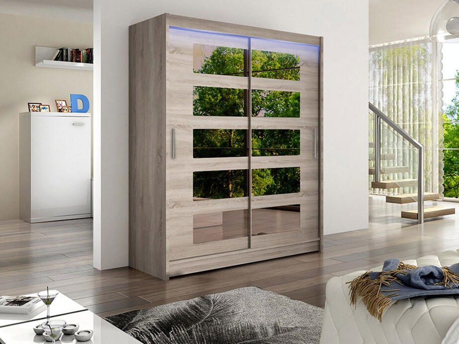 Wardrobe Closico Camera V (Trufel oak)