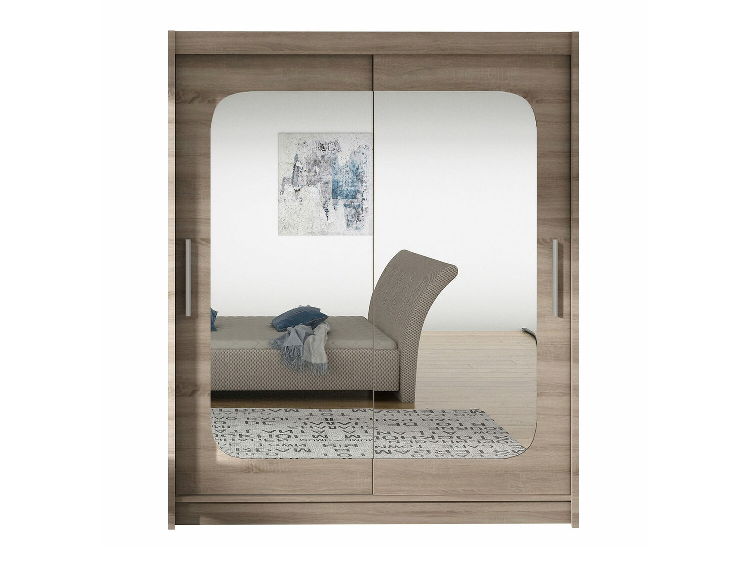 Wardrobe Closico Camera XII (Trufel oak)