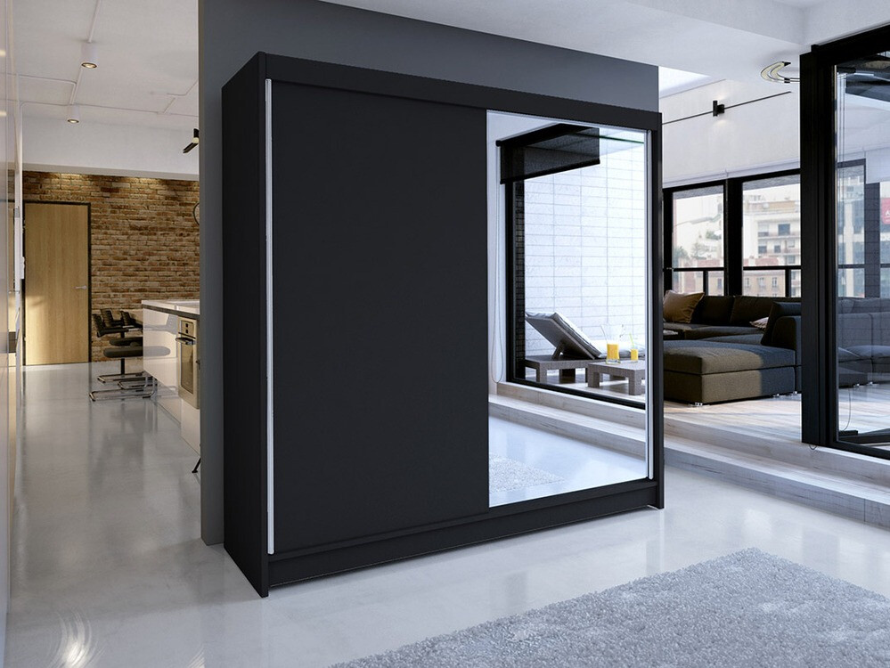 Wardrobe Closico Cavaris I (Black)