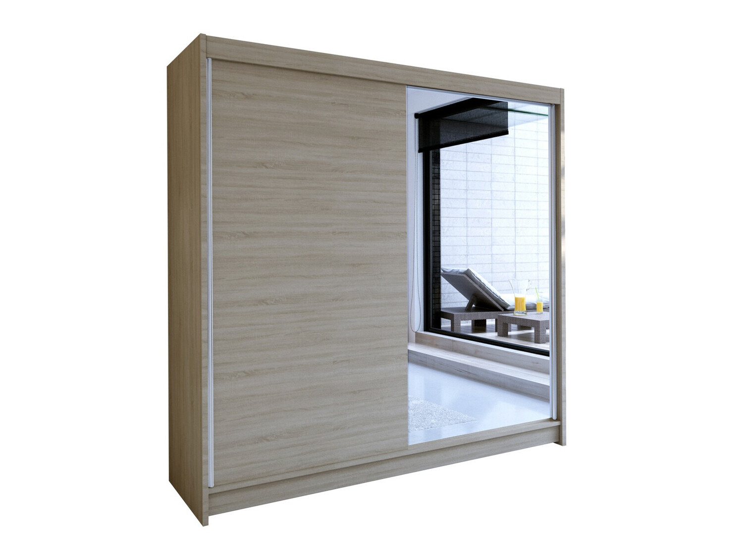 Wardrobe Closico Cavaris I (Sonoma oak)