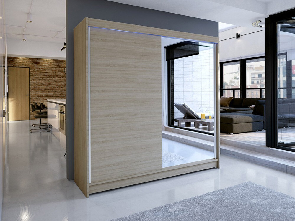 Wardrobe Closico Cavaris I (Sonoma oak)