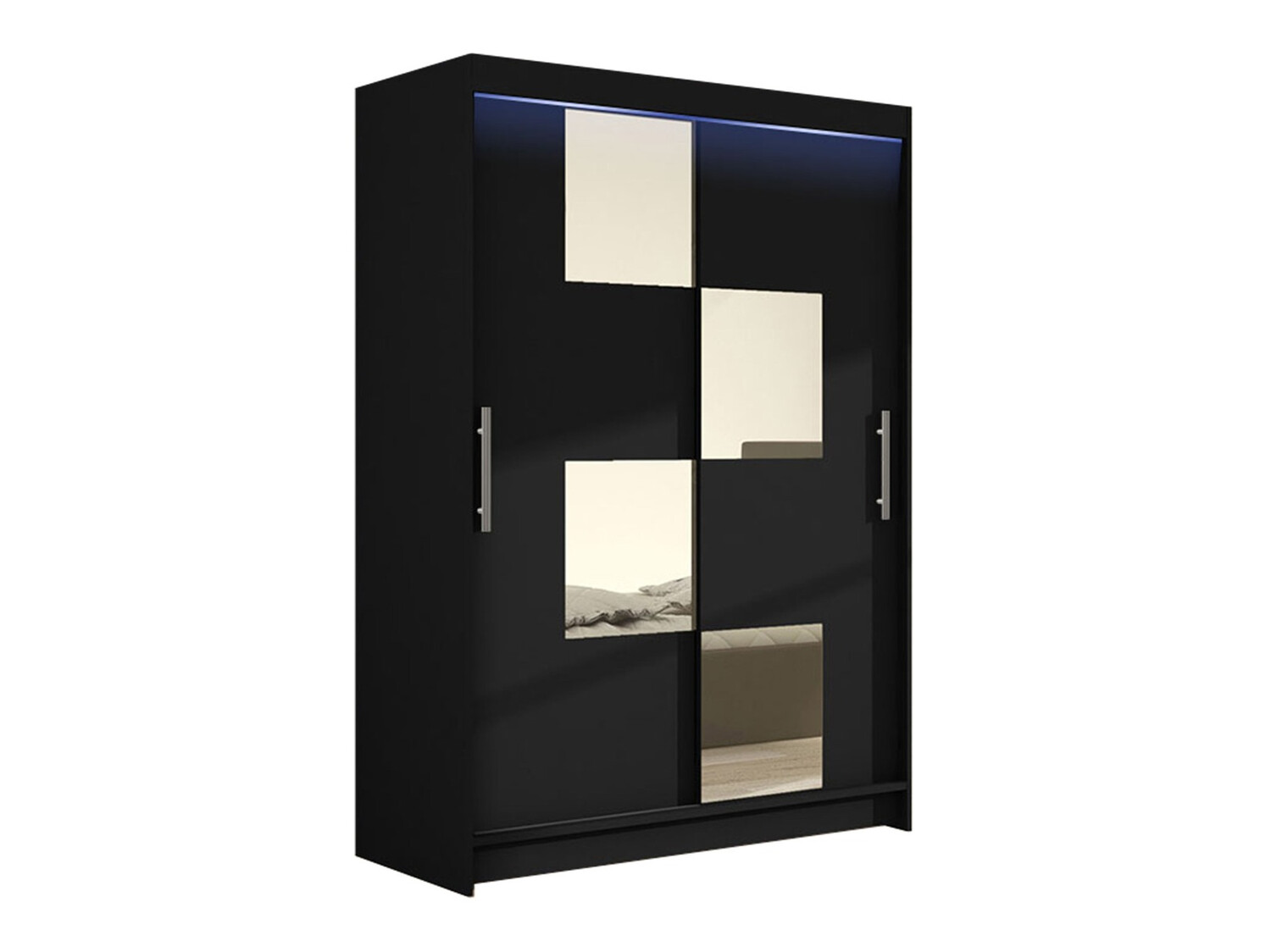 Wardrobe Closico Pacron III (Black)