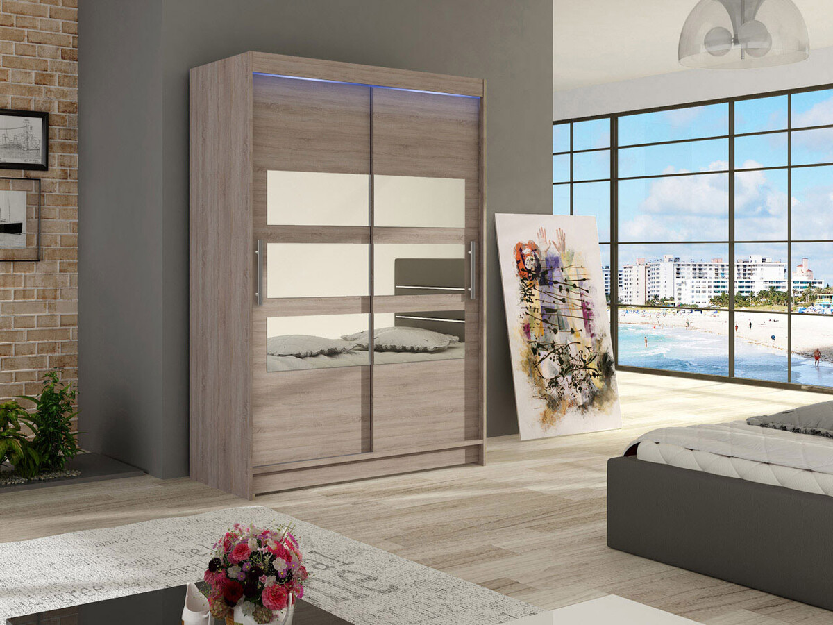 Wardrobe Closico Pacron V (Trufel oak)