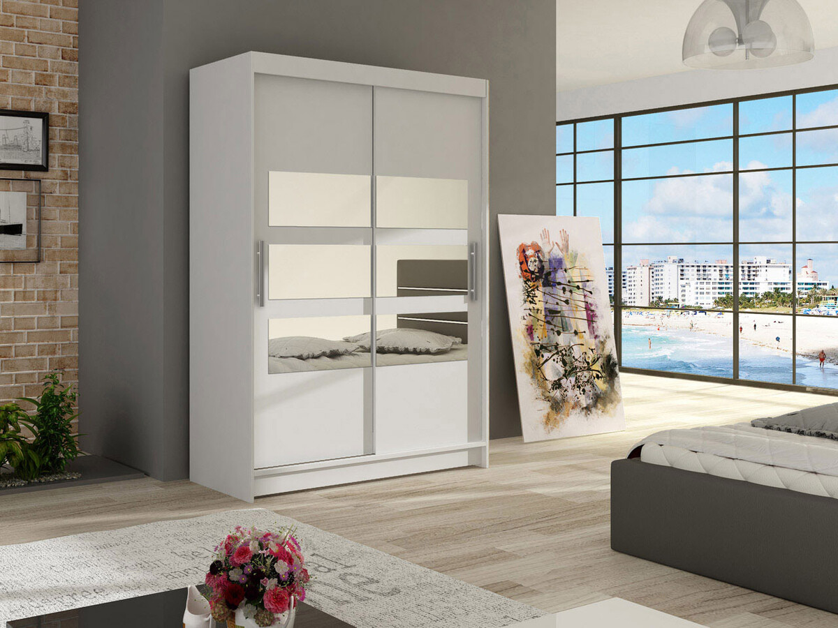 Wardrobe Closico Pacron V (White)