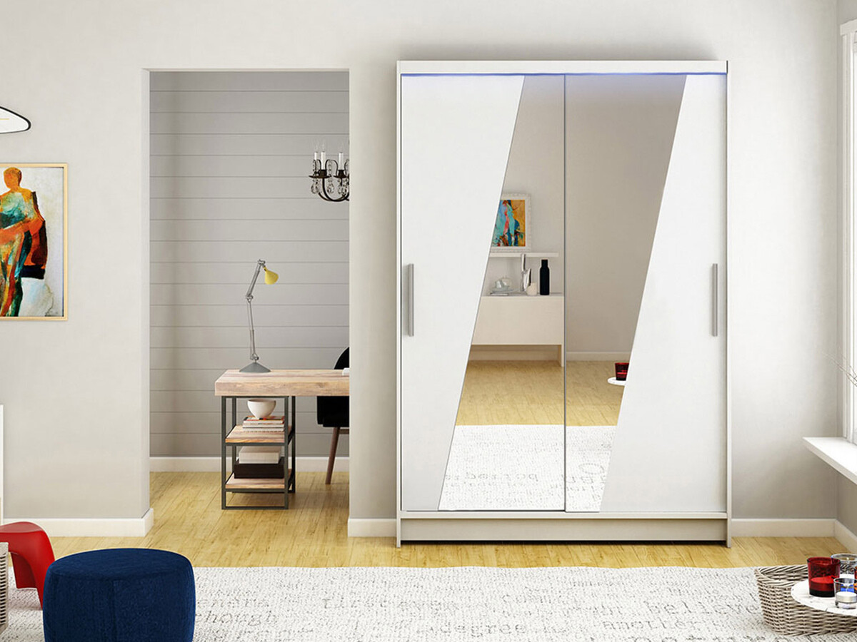 Wardrobe Closico Pacron VIII (White)