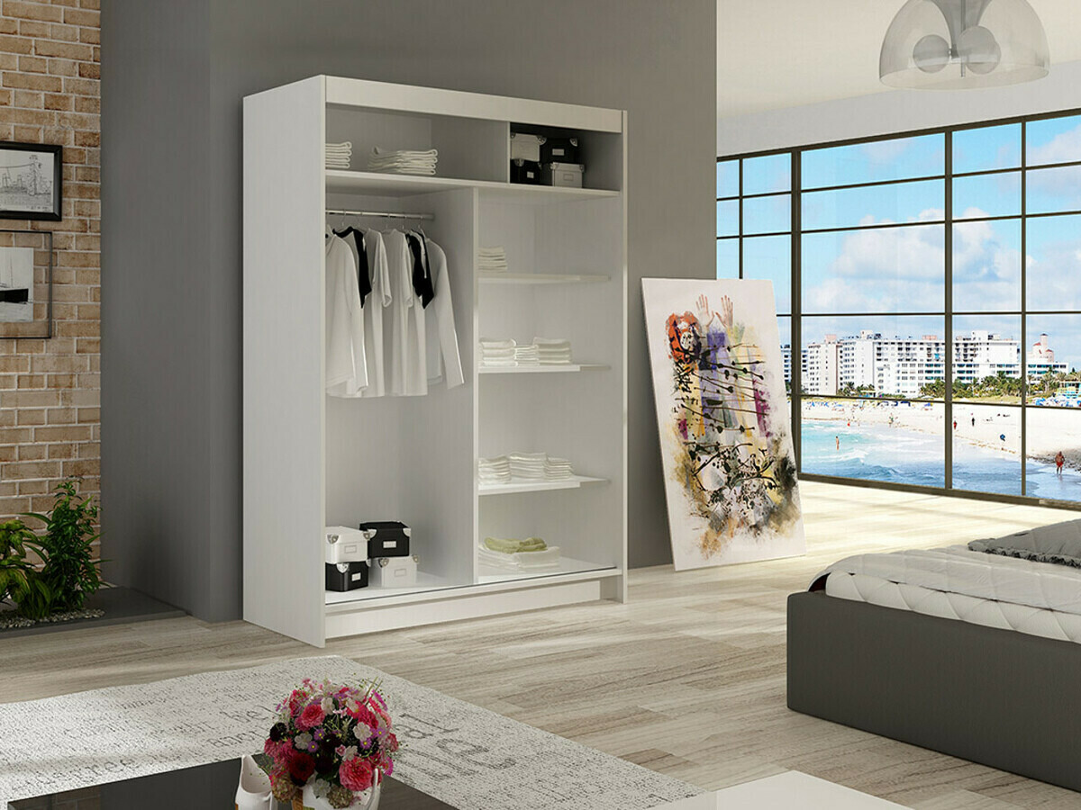 Wardrobe Closico Pacron VIII (White)