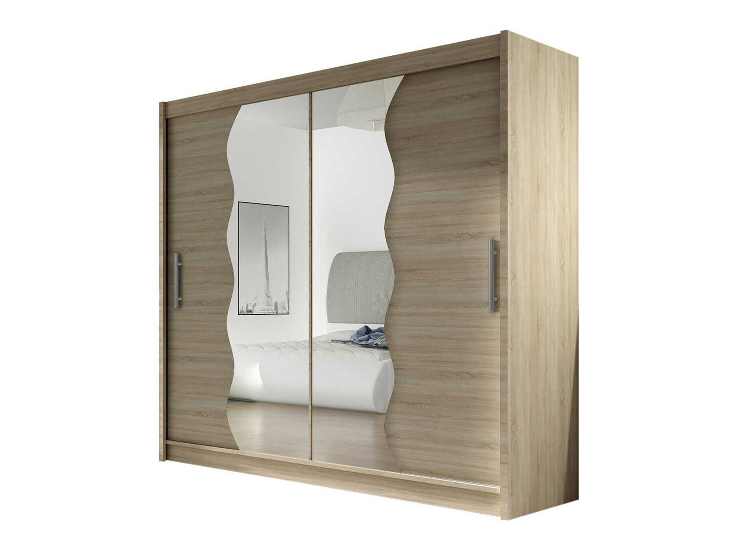 Wardrobe Closico Pallor X (Sonoma oak)