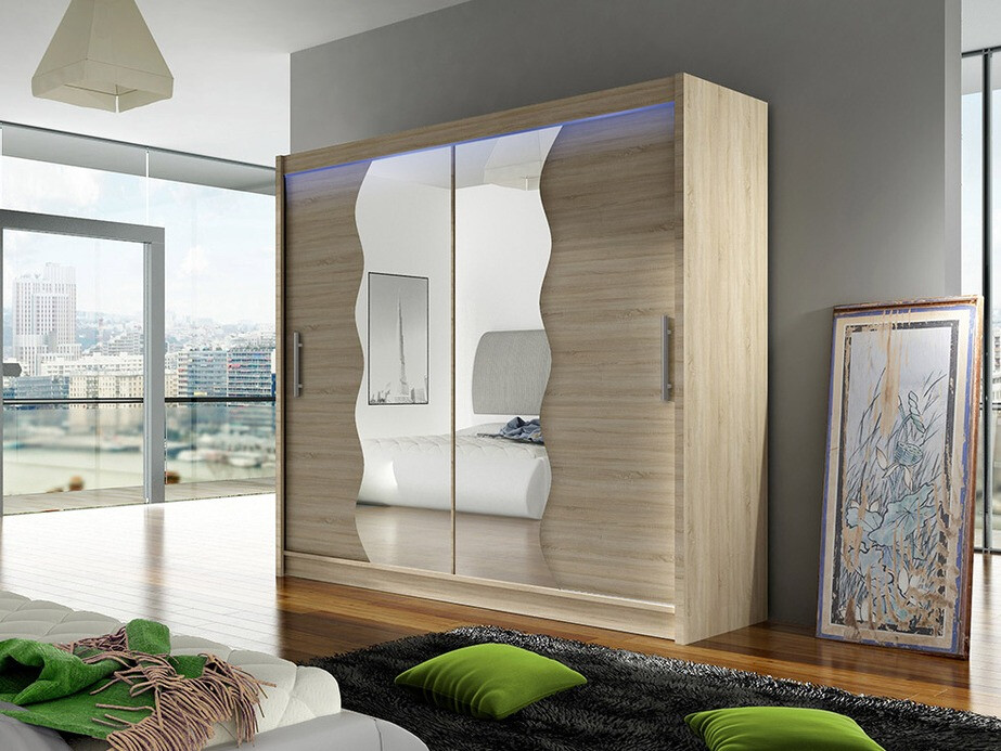 Wardrobe Closico Pallor X (Sonoma oak)