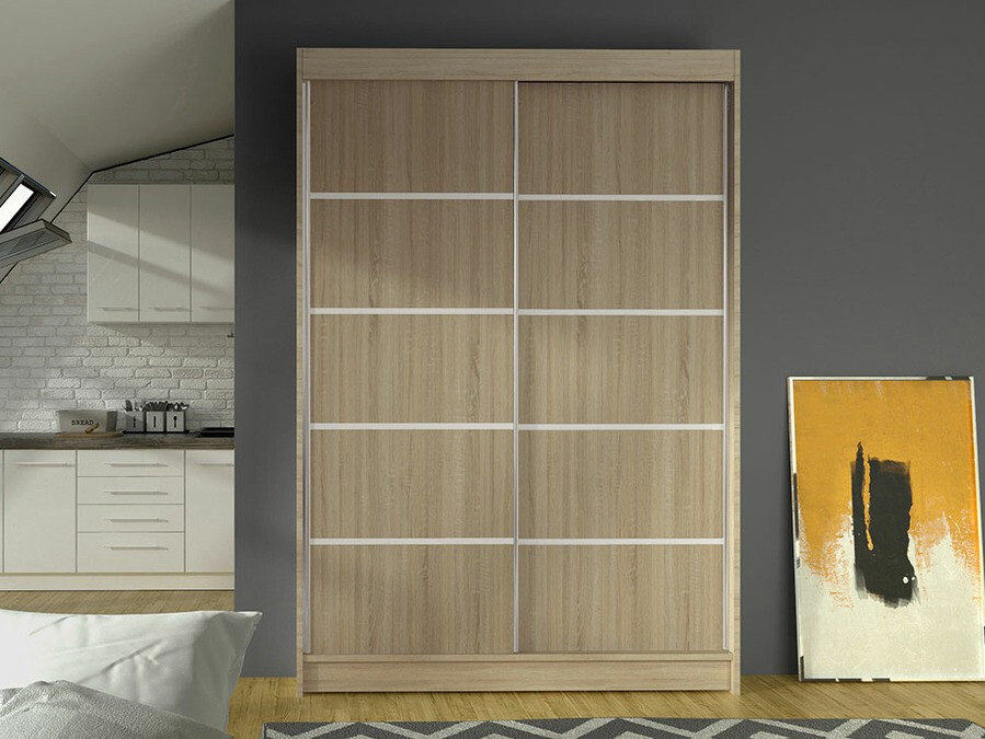 Wardrobe Closico Salvor IV (Sonoma oak)