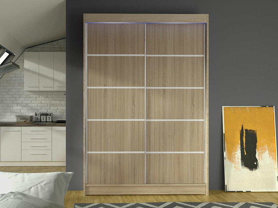 Wardrobe Closico Salvor IV (Sonoma oak)