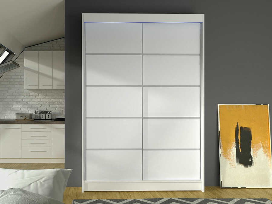 Wardrobe Closico Salvor IV (White)
