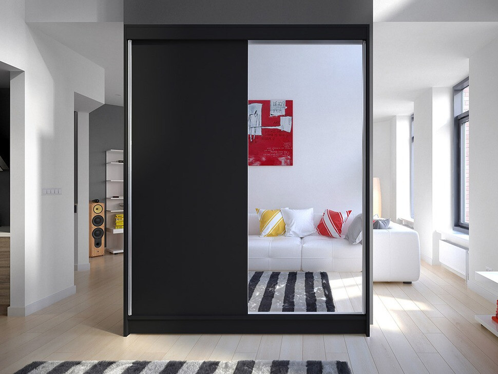 Wardrobe Closico Vastor I (Black)