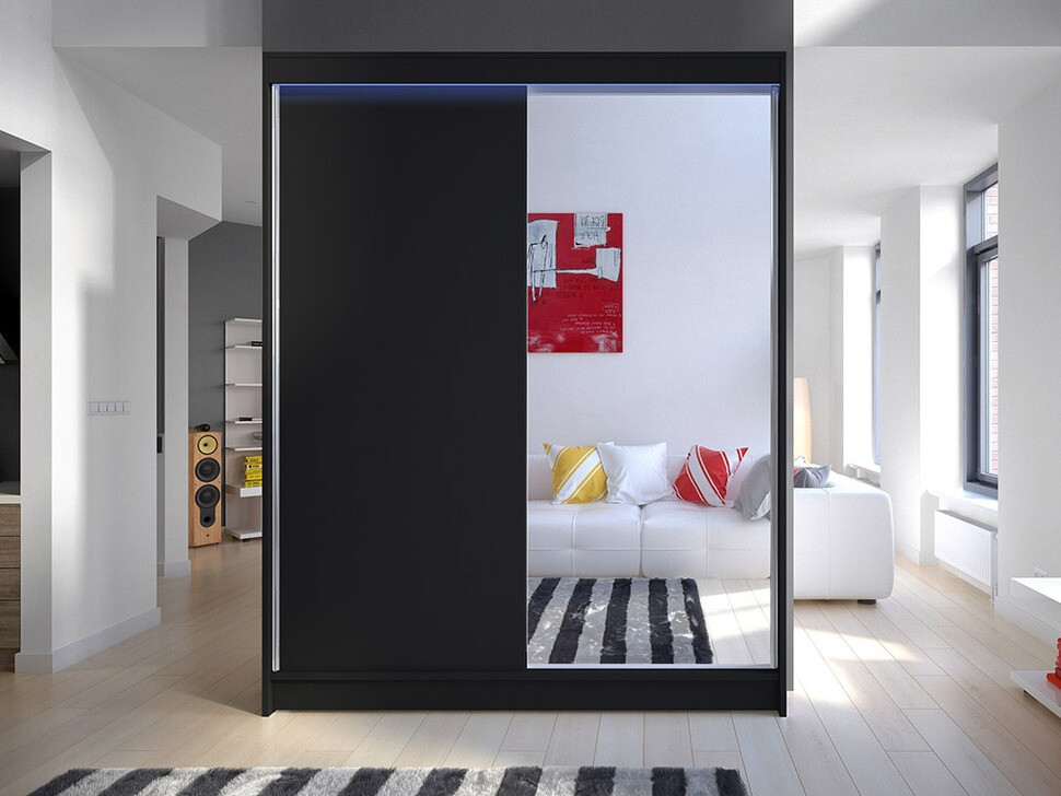 Wardrobe Closico Vastor I (Black)