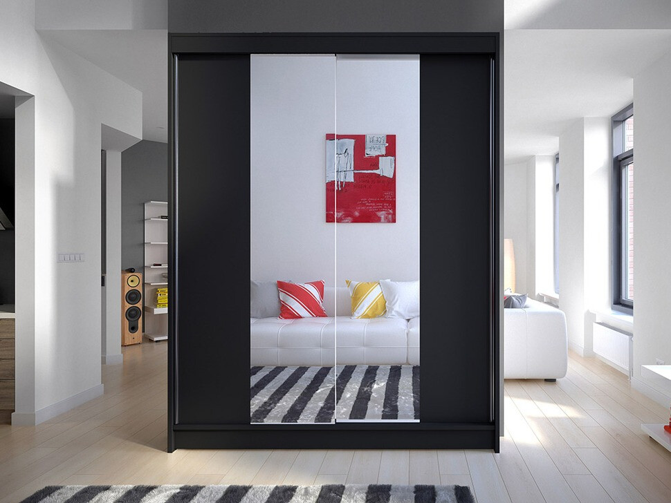 Wardrobe Closico Vastor II (Black)