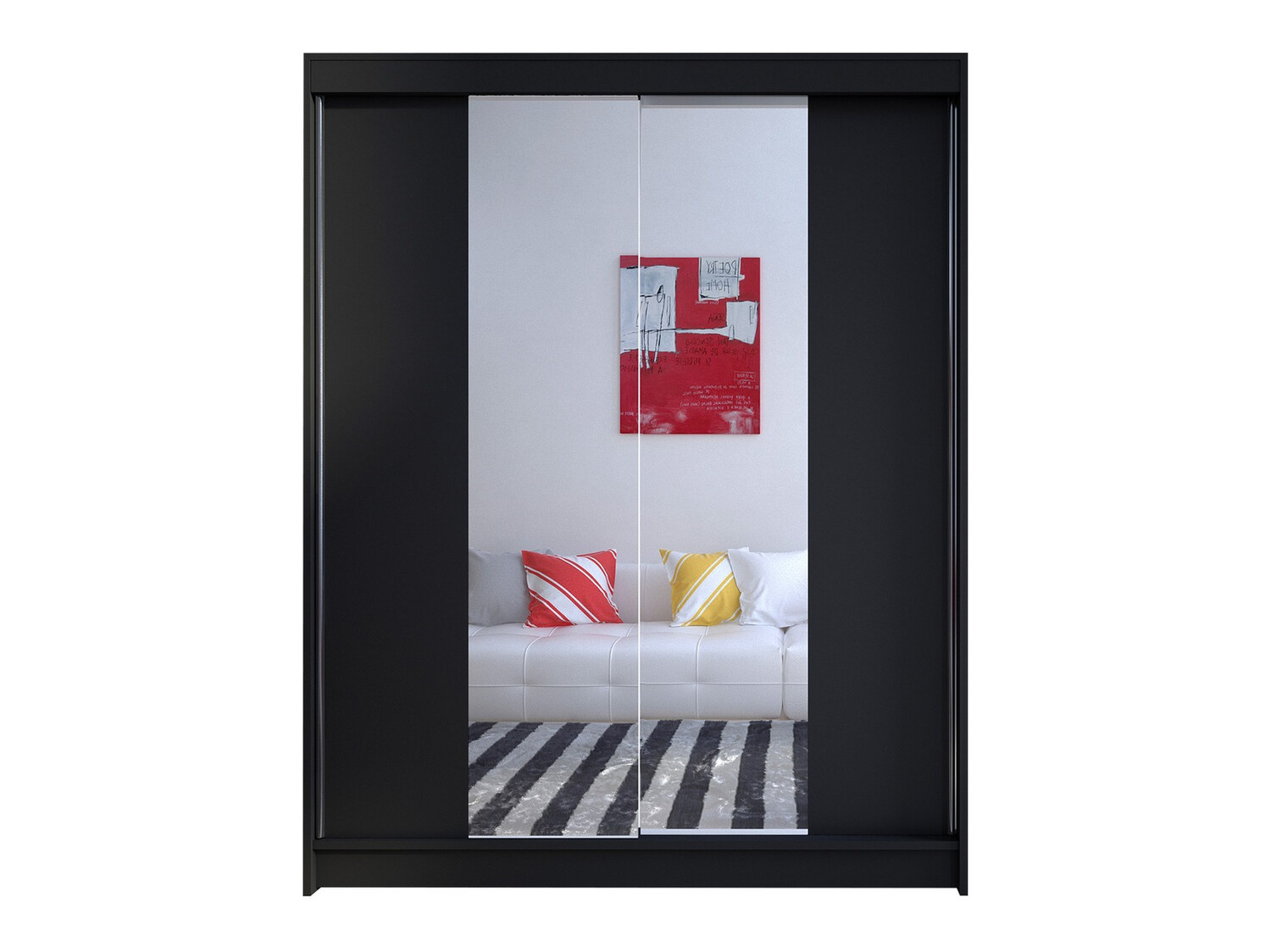 Wardrobe Closico Vastor II (Black)