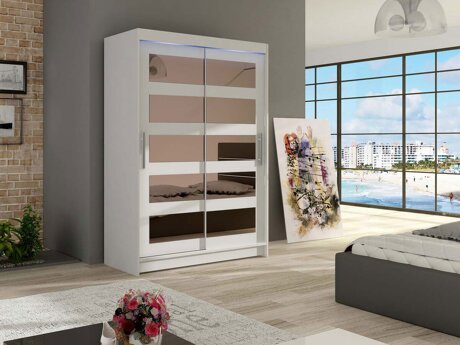 Wardrobe Closico 111 (White)