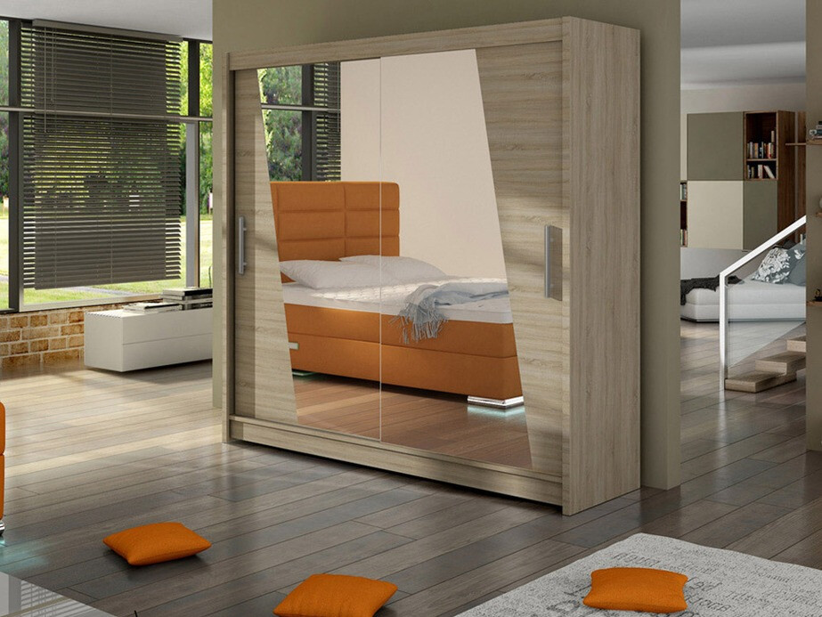 Wardrobe Closico 144 (Sonoma oak)