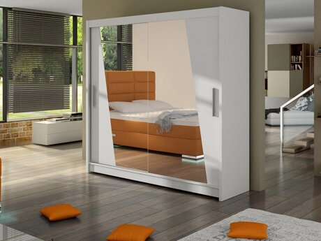 Wardrobe Closico 144 (White)