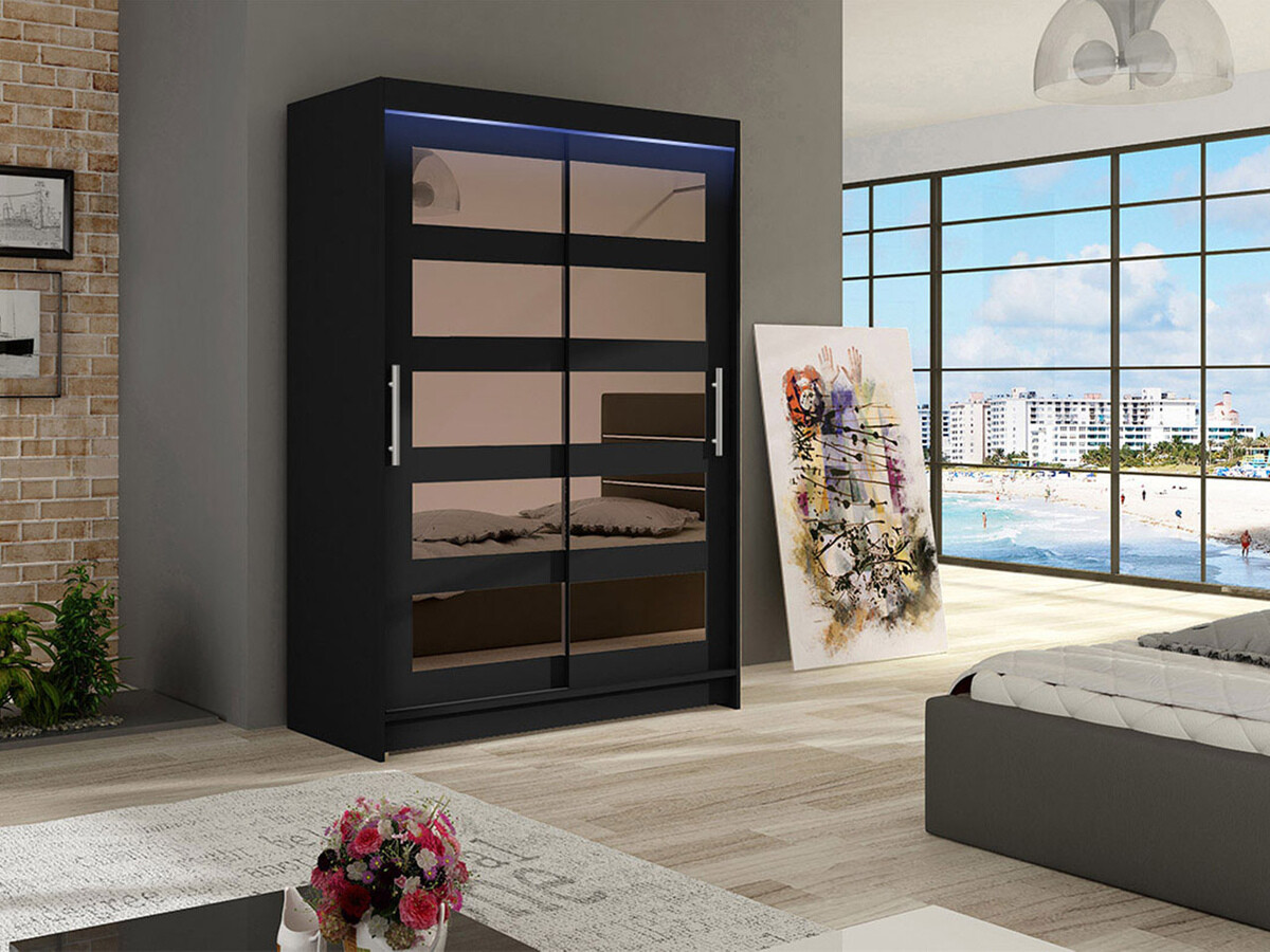 Wardrobe Closico Pacron IV (Black)