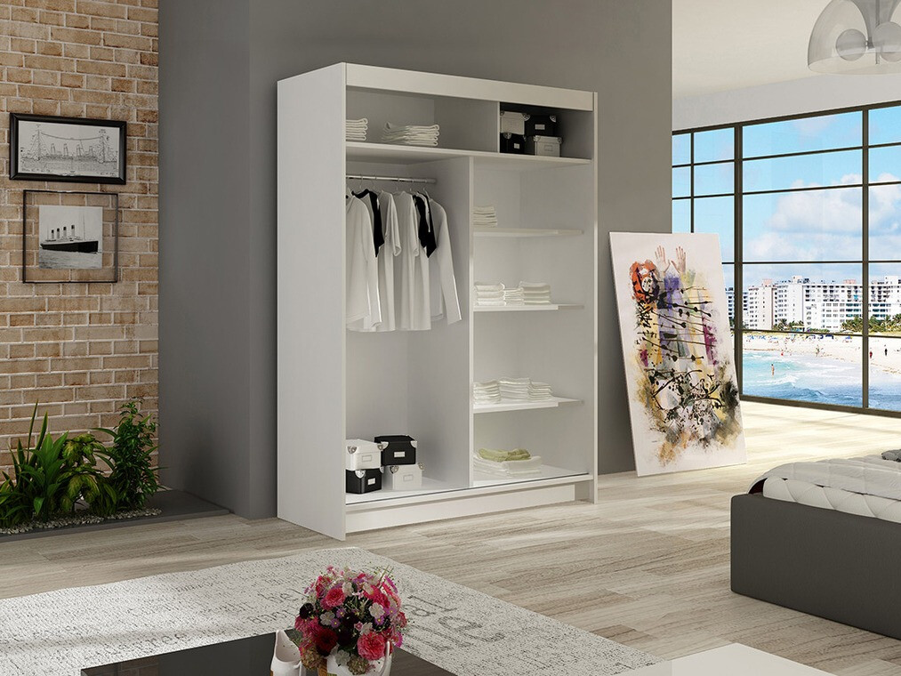 Wardrobe Closico Pacron IV (White)