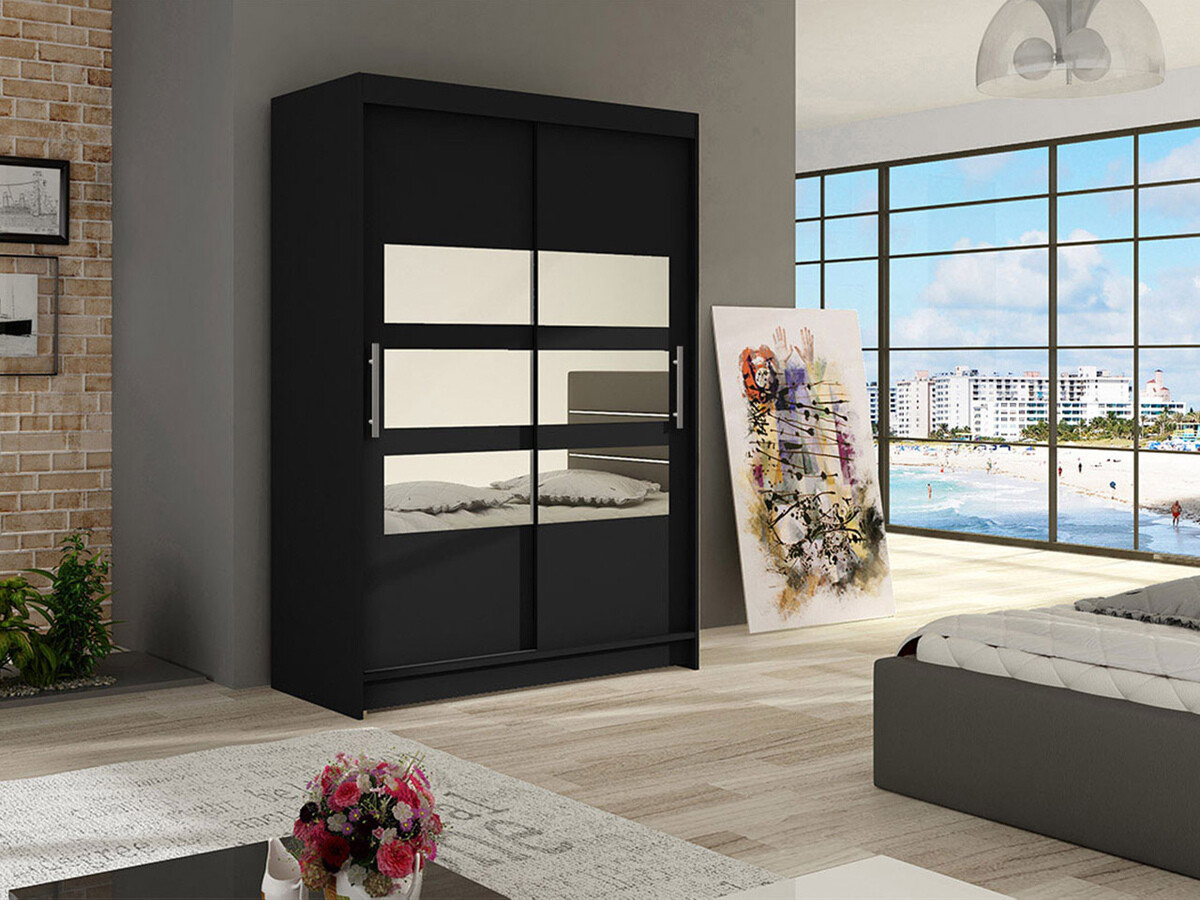 Wardrobe Closico Pacron V (Black)