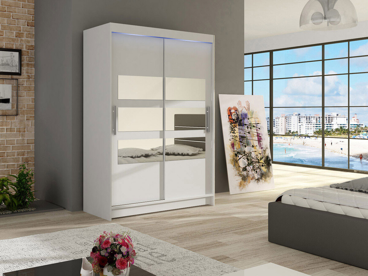 Wardrobe Closico Pacron V (White)