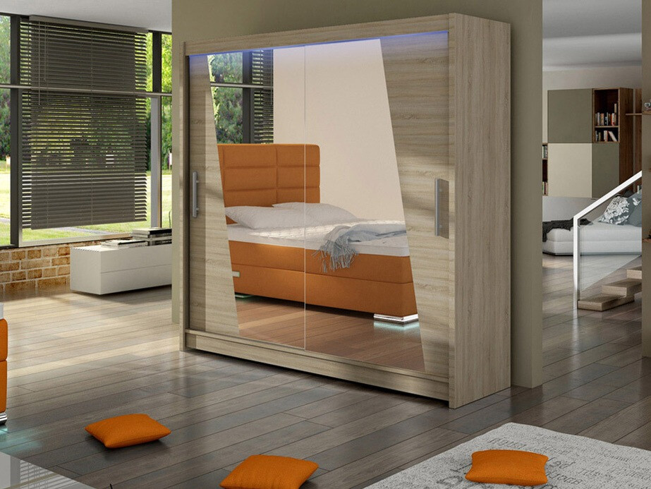 Wardrobe Closico Pallor XIV (Sonoma oak)