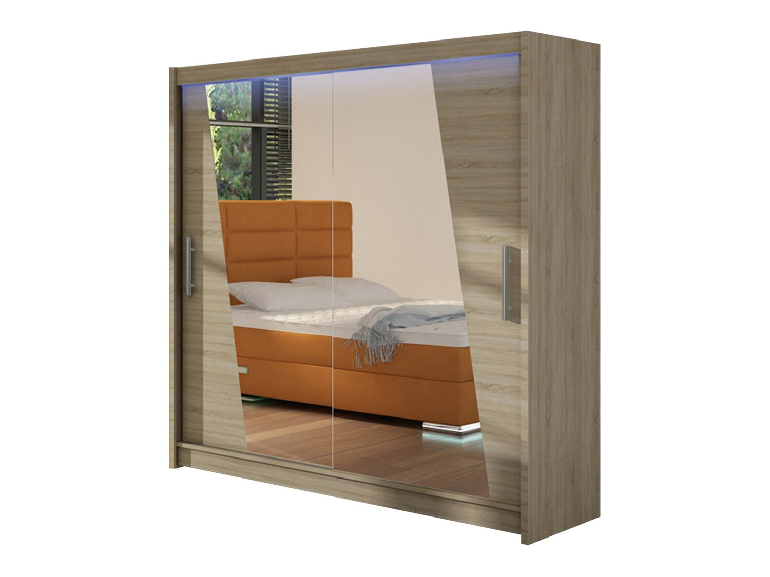 Wardrobe Closico Pallor XIV (Sonoma oak)