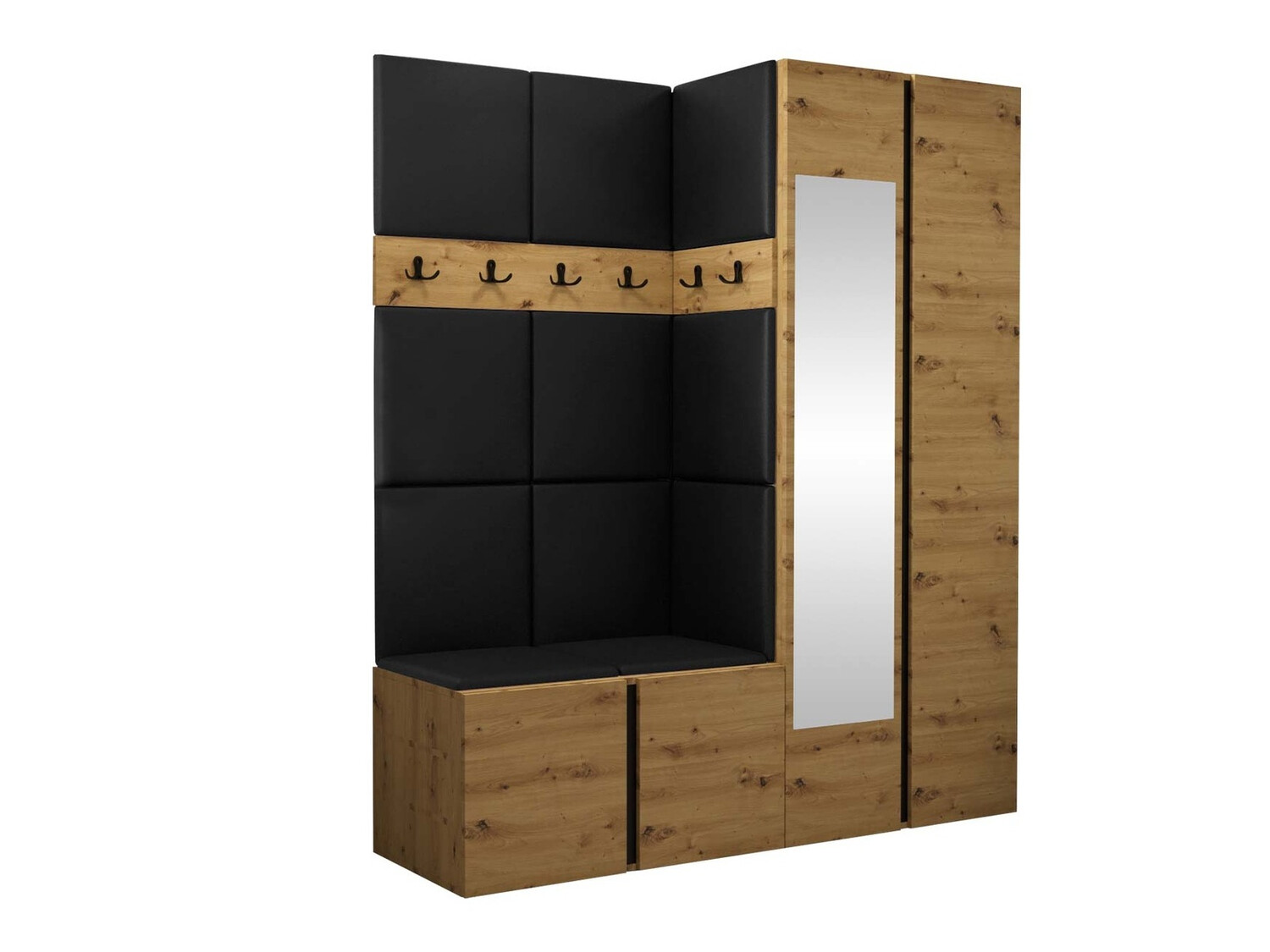 Hallway set Pinis X (Eco-leather Soft 011)