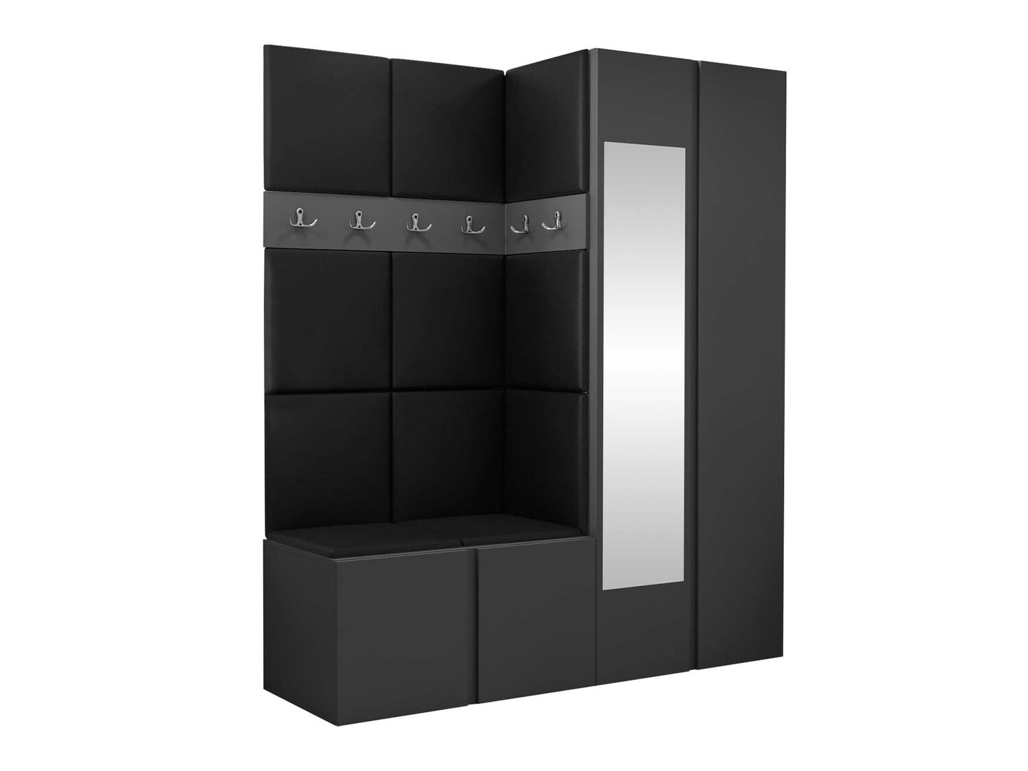 Hallway set Pinis X (Eco-leather Soft 011)