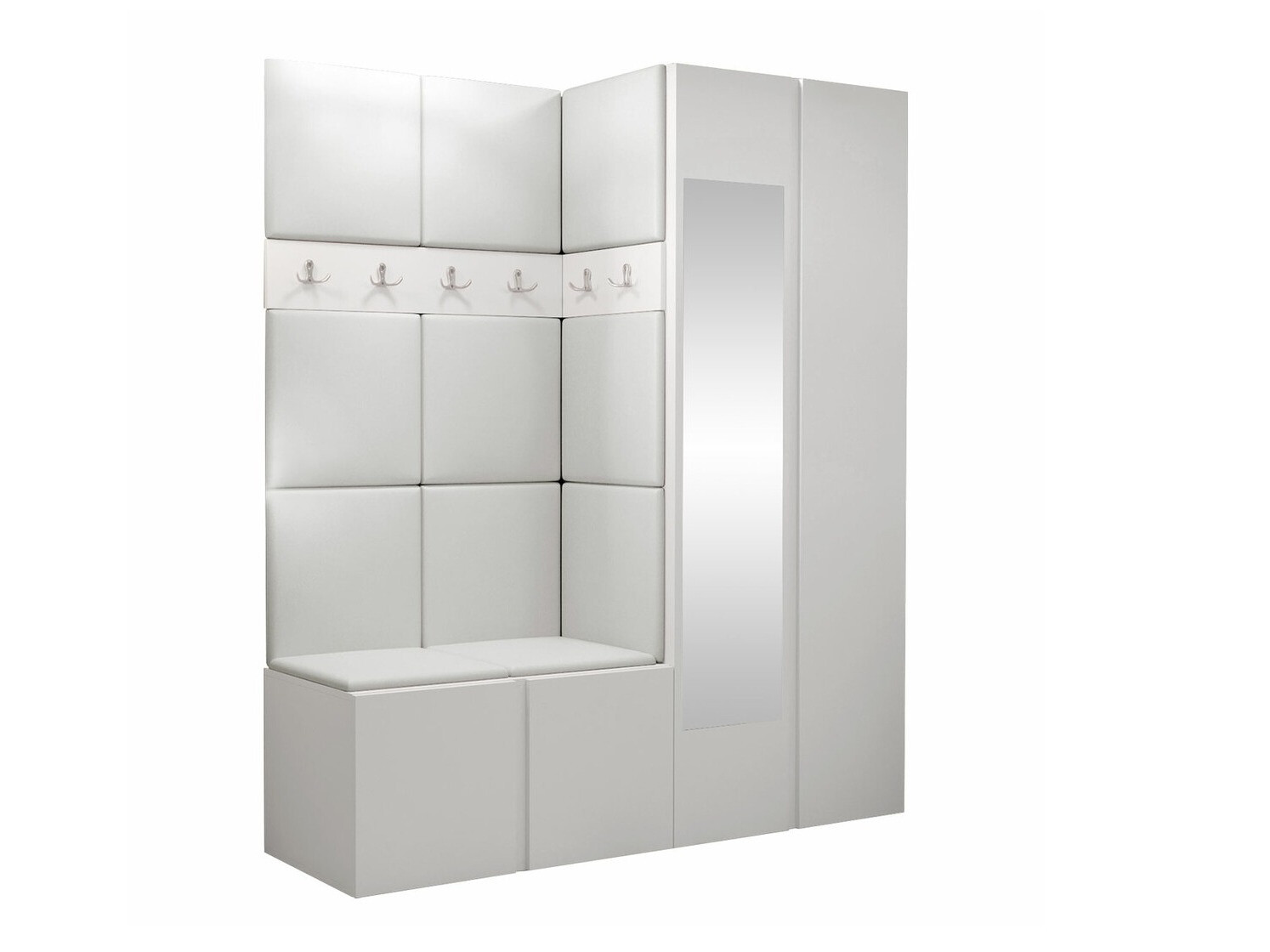Hallway set Pinis X (Faux leather Soft 017)