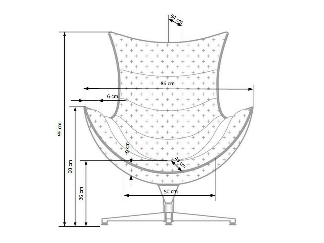 Armchair Houston Laetus (Brown)