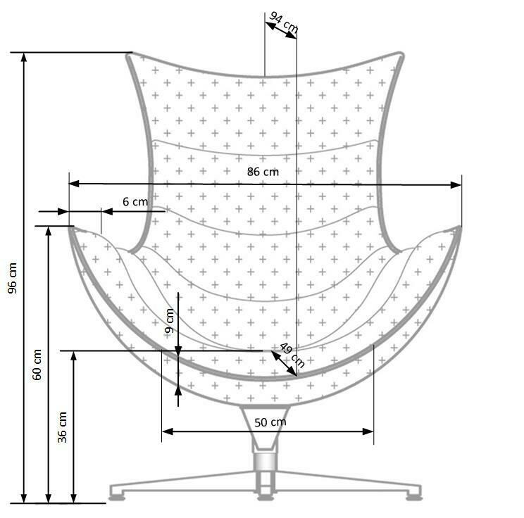 Armchair Houston Laetus (White)