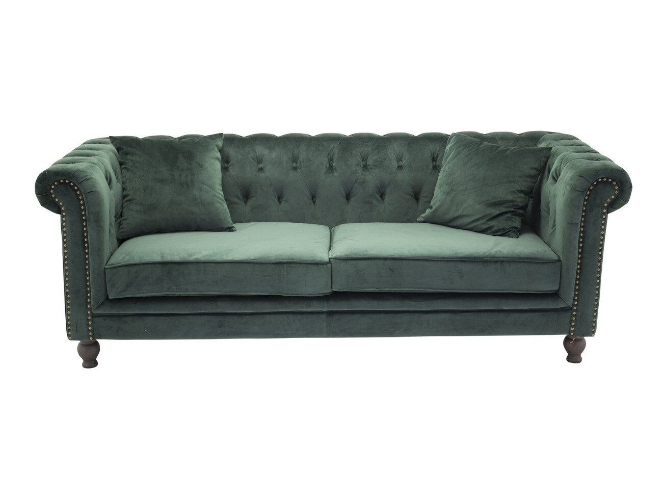 Chesterfield sofa Dallas 255 (Green)