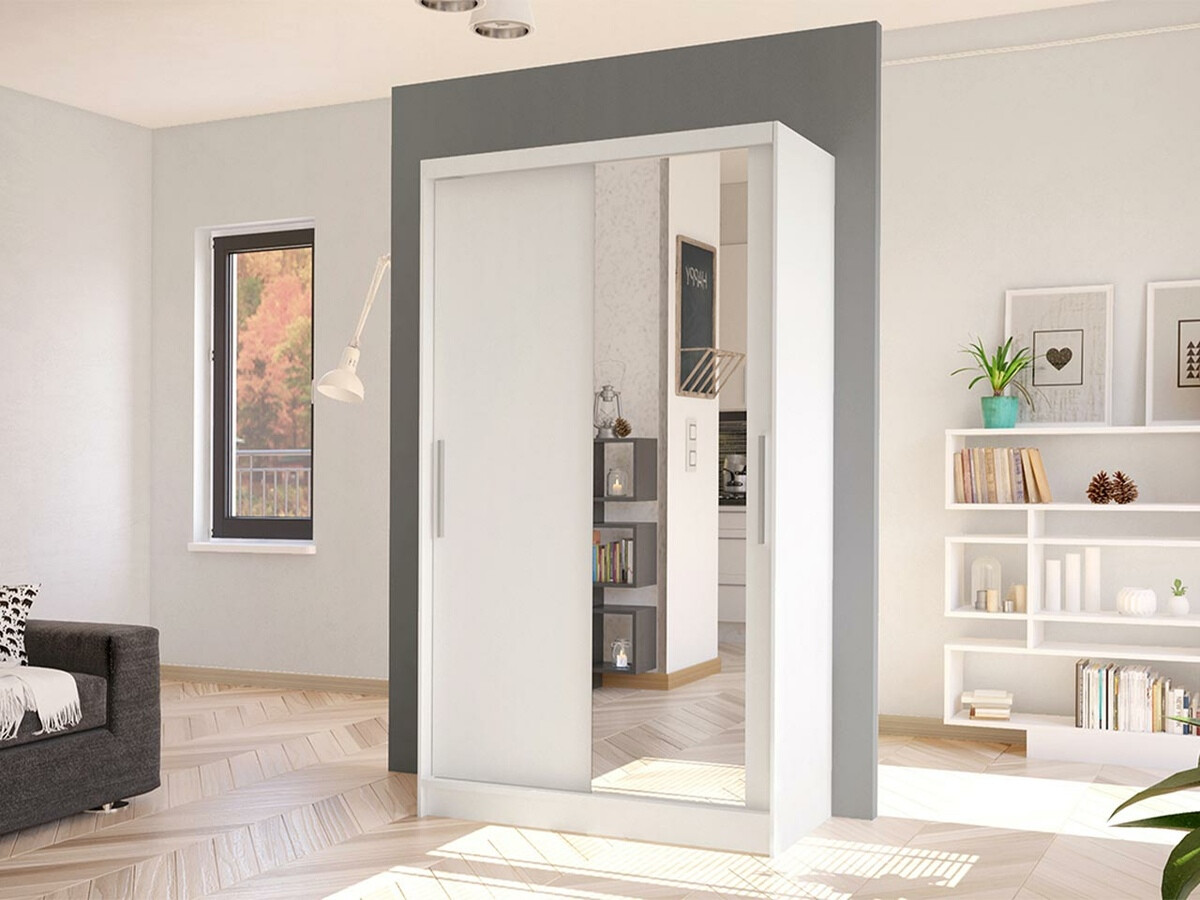 Wardrobe Closico Structor VI (White)