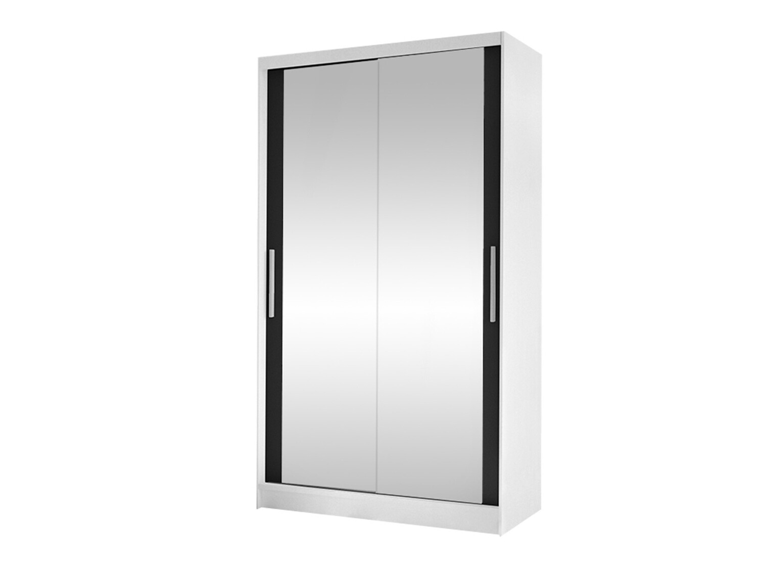 Wardrobe Closico Structor VII (White + Black)